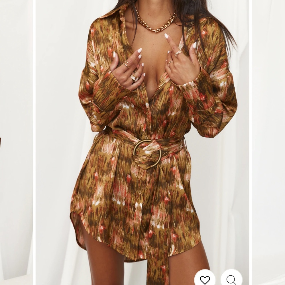 12th Tribe Multicolor Shirt Dress